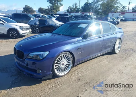 2011 BMW 750I z USA, uszkodzony, nr VIN WBAKA8C54BC446890